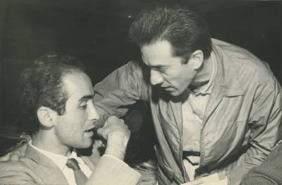 [Vladimir Herzog conversa com Fernando Birri]