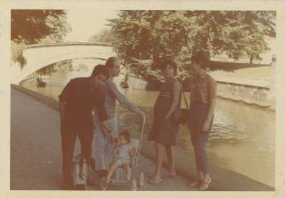 [Vladimir e Clarice Herzog, Fernando Pacheco Jordão e a filha Beatriz, e Nilce Tranjan]