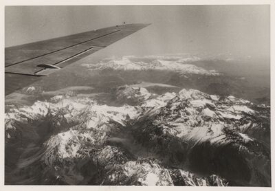 [Vista aérea dos andes registrada por Vladimir Herzog]