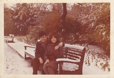 [Vladimir Herzog e Clarice Herzog em Londres]