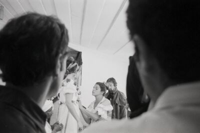 [Cenas da filmagem do 